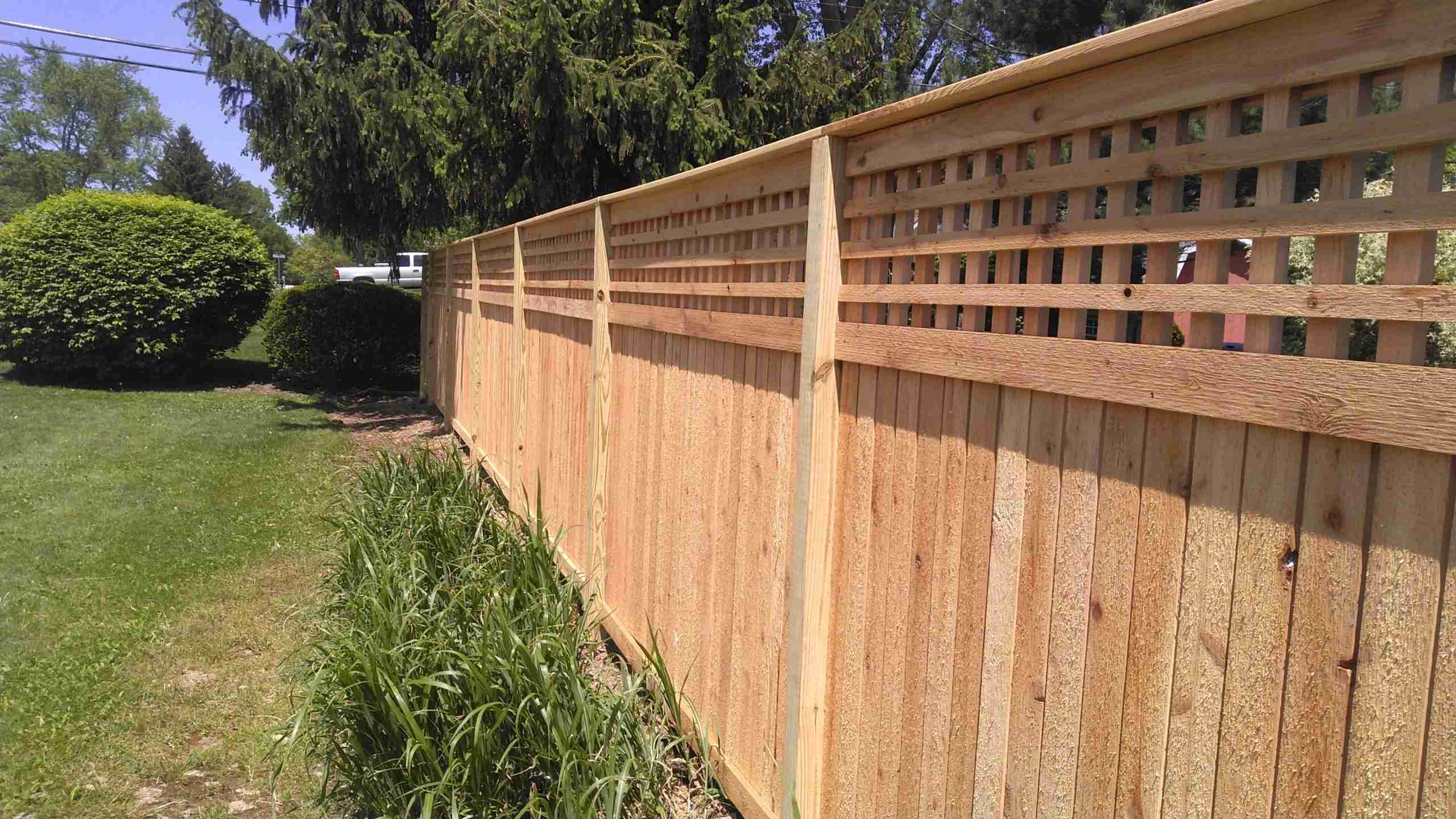 Cedar Wood Fence