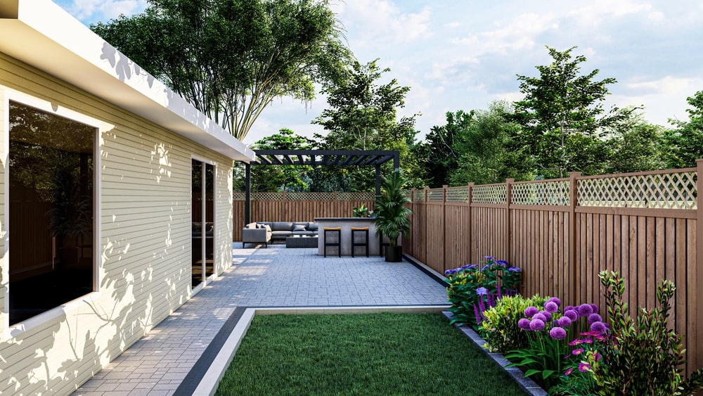 small yard fence design ideas